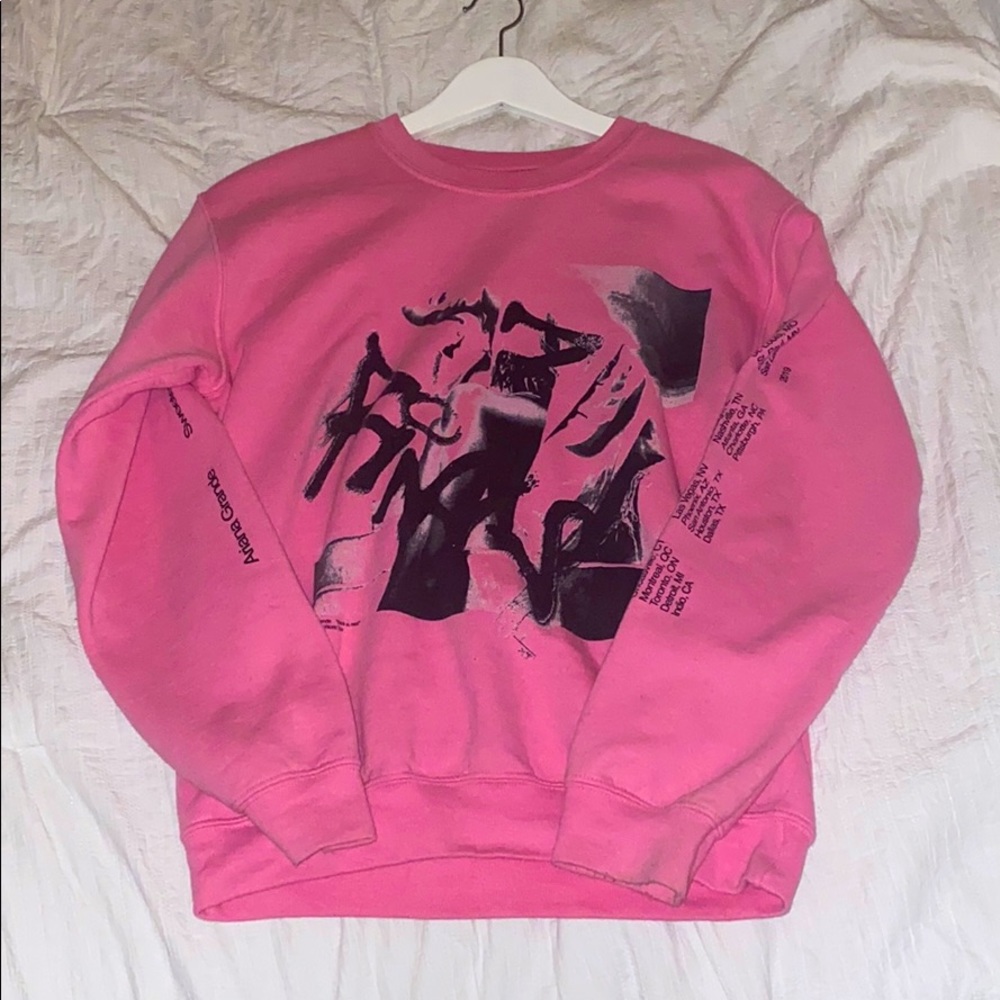 7 Rings Sweetener Tour Ariana Grande Crewneck